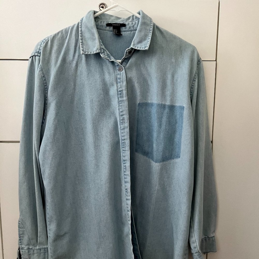 Forever 21 Denim Shirt